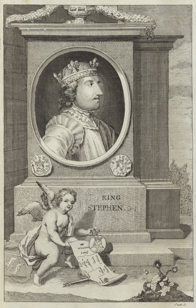 Portrét Stephena z Anglie od English School