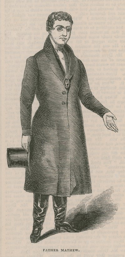 Portrét Theobalda Mathewa od English School