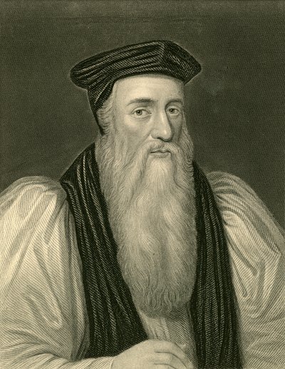 Portrét Thomase Cranmera od English School