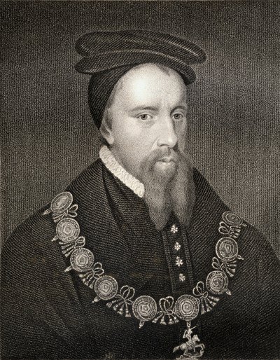 Portrét Thomase Stanleyho (1435-1504) 1. hrabě z Derby, z Lodges British Portraits, 1823 od English School