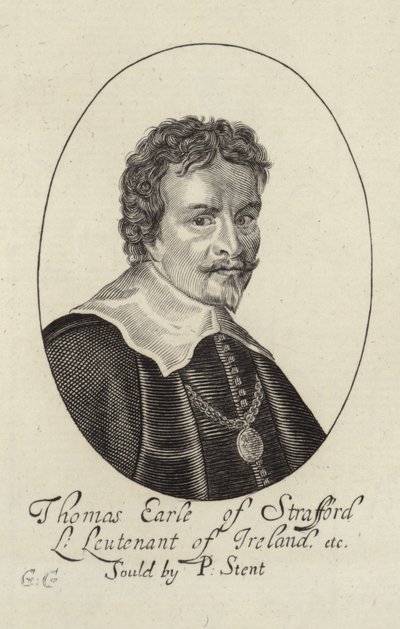 Portrét Thomase Wentwortha od English School