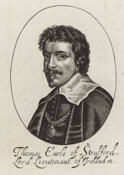 Portrét Thomase Wentwortha od English School