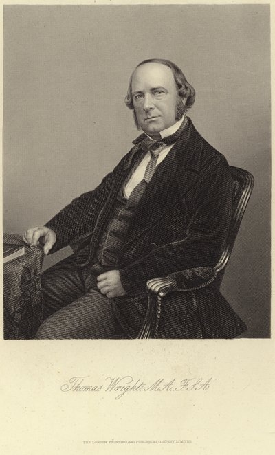 Portrét Thomase Wrighta od English School