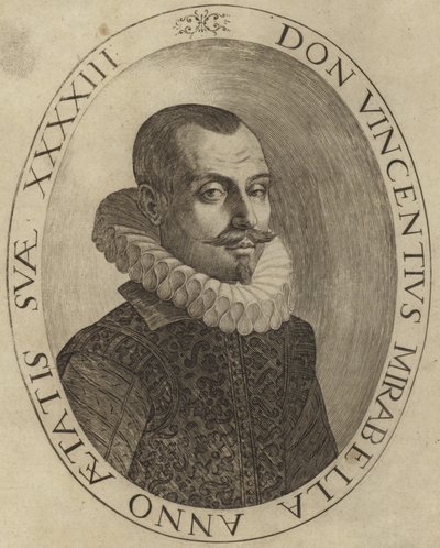 Portrét Vincenza Mirabella od English School