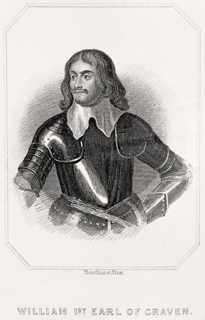 Portrét Williama, 1. hraběte z Craven, 1835 od English School