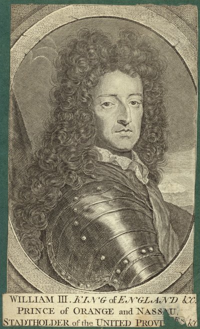 Portrét Viléma III., prince Oranžského od English School