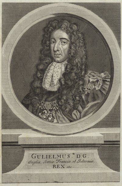 Portrét Williama III z Anglie od English School