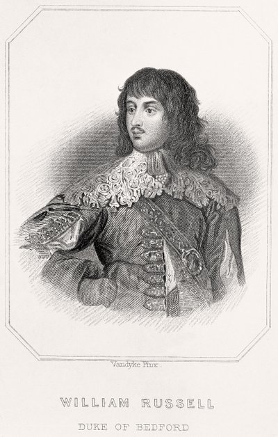 Portrét Williama Russella, vévody z Bedfordu, 1835 od English School