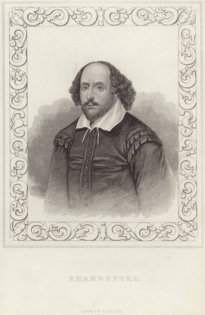 Portrét Williama Shakespeara od English School