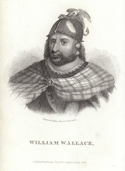 Portrét Williama Wallace od English School