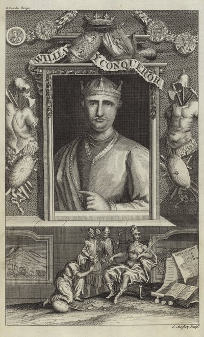 Portrét Viléma Dobyvatele od English School