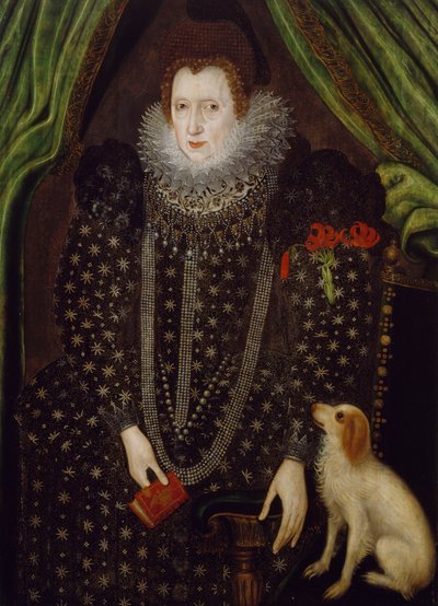 Portrét dámy, 1600-1700 od English School