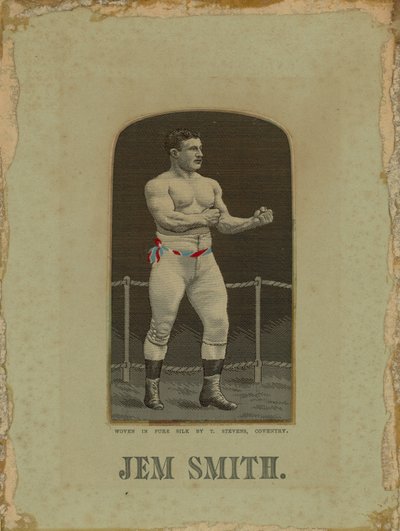Portrét boxera Jema Smithe od English School