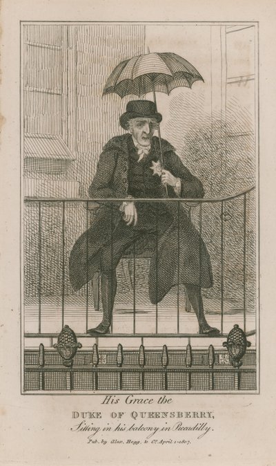 Portrét vévody z Queensberry od English School