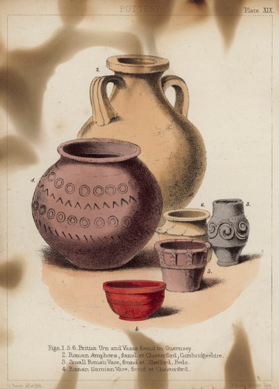Keramika (barevná litografie) od English School