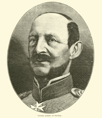 Princ Albert Pruský, říjen 1870 od English School
