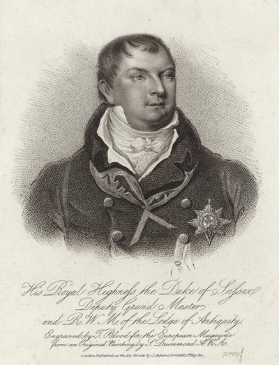 Princ Augustus Frederick, vévoda ze Sussexu od English School
