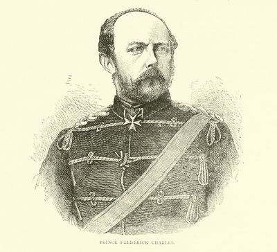 Princ Frederick Charles, srpen 1870 od English School
