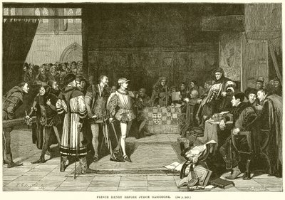 Princ Henry před soudcem Gascoignem od English School
