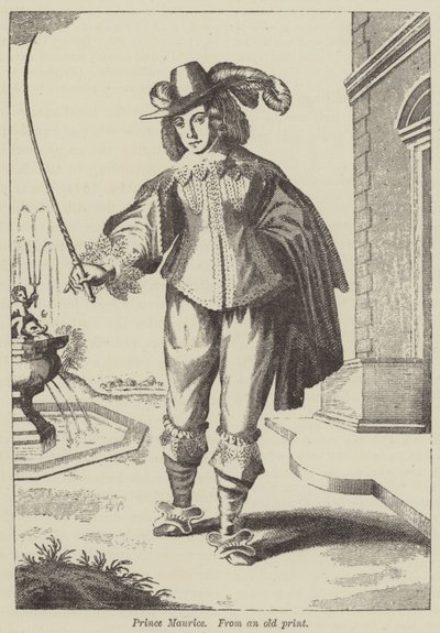 Princ Maurice (rytina) od English School