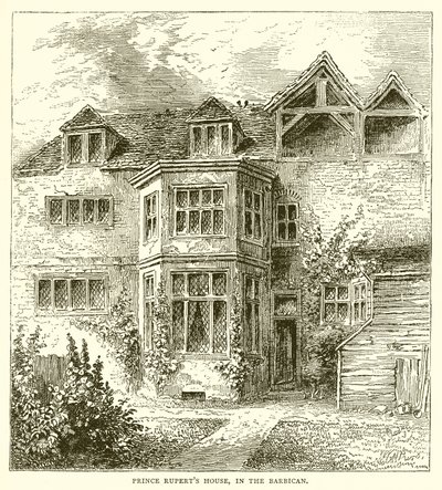 Dům prince Rupertse, v Barbakanu od English School