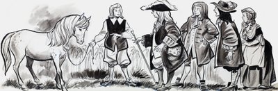 Princ a kůň od English School