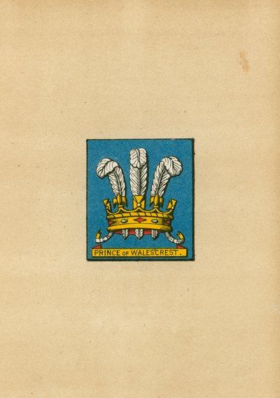 Erb prince z Walesu od English School