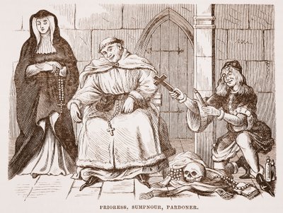 Převorka, Sumpnour, Pardoner od English School