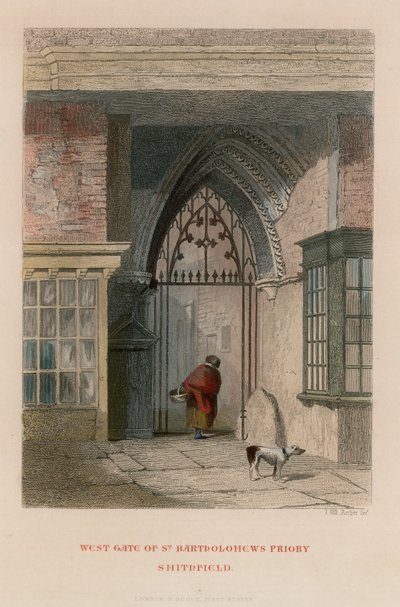 Převorství St Bartholomews, Smithfield od English School