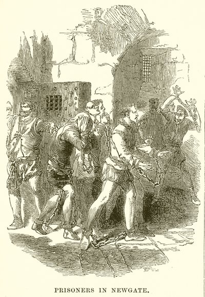 Vězni v Newgate od English School