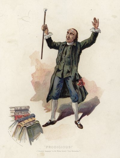 Prodigious!, Dominic Sampson ve filmu Sir Walter Scott Guy Mannering od English School