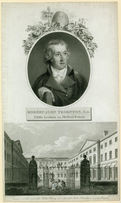 Profesor John Thornton, veřejný lektor lékařské botaniky od English School