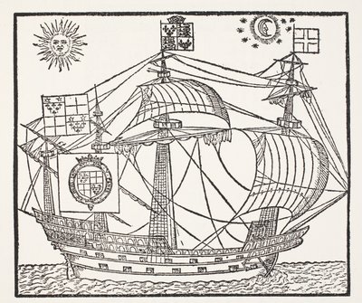 Prognóza věčná, L. & T. Digges, tisk T. Marshe, Londýn, 1576 od English School