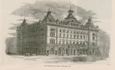 Návrh hotelu International od English School