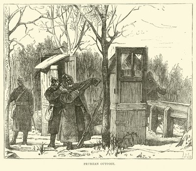 Pruská základna, září 1870 od English School