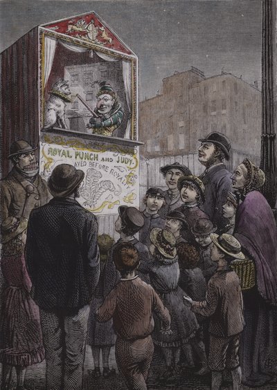 Punch a Judy show od English School