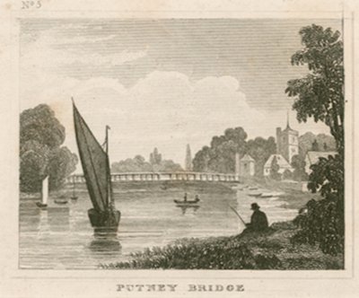 Putney Bridge, Londýn od English School