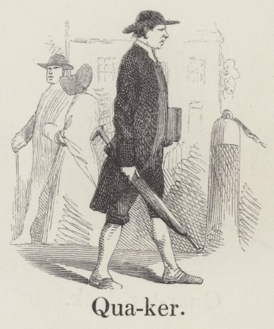 Quaker (rytina) od English School
