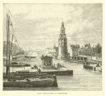 Quay (Houtgracht) v Amsterdamu od English School