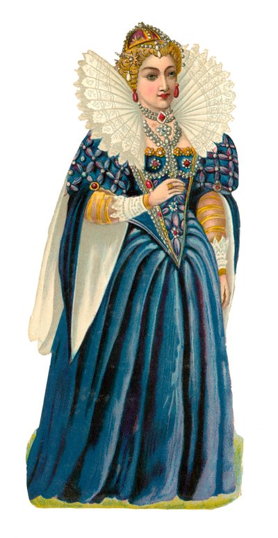 Královna Alžběta I od English School