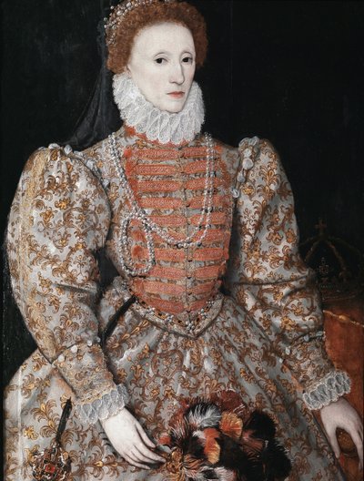 Queen Elizabeth I, c.1575 (olej na panelu) od English School