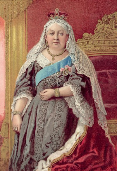 Diamantové jubileum královny Viktorie 1897, Její Veličenstvo královna od English School