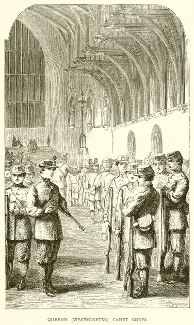 Cadet Corps Queens (Westminster). od English School