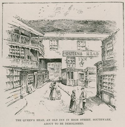 Queens Head, Southwark od English School