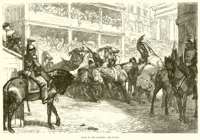 Race of the Barberi: The Start od English School