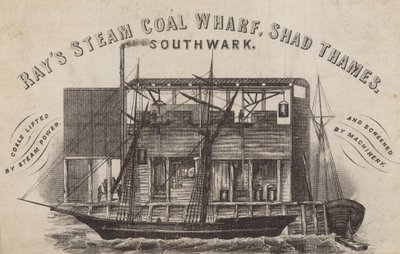 Rays Steam Coal Wharf, Shad Thames, Southwark od English School