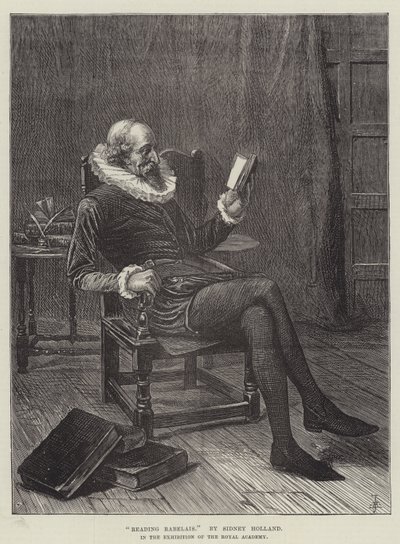 Reading Rabelais (rytina) od English School