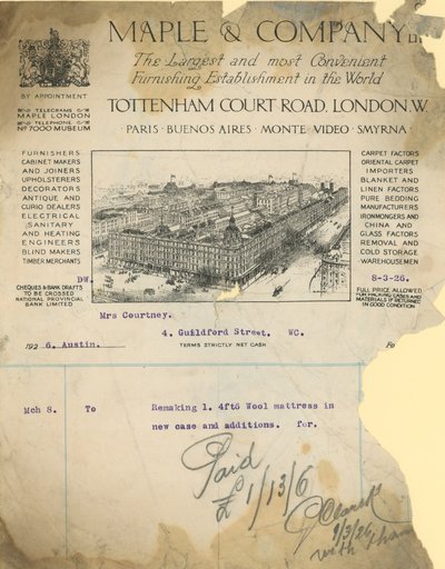 Potvrzení pro Maple & Company Ltd od English School