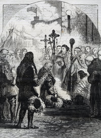 Recepce Jakuba II. v Dublinu, publikovaná v 