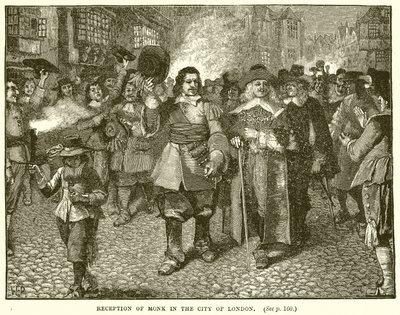 Přijetí Monka v City of London od English School